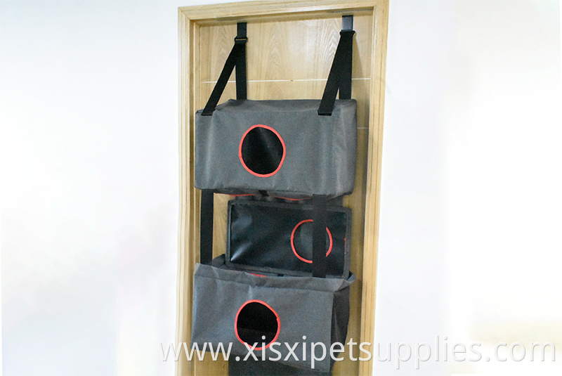 2020 best selling cat cages behind door accept small MOQ with Oxford material cat hammock hanging bed